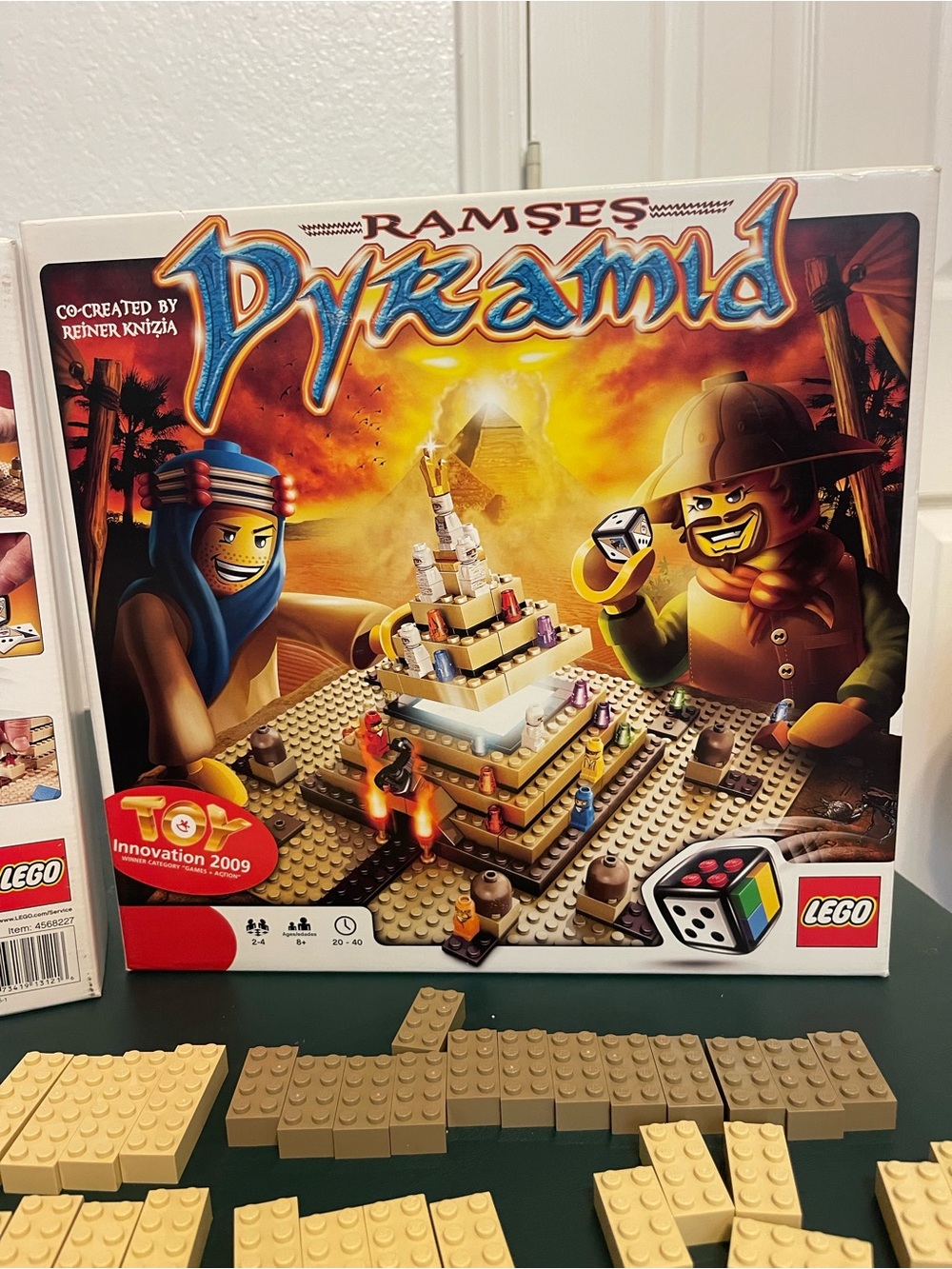 2010 Complete set of Ramses Pyramid Lego game